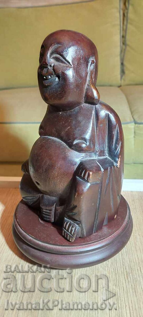 Auction Woodcarving Buddha figure for connoisseurs Auction Woodcarving Buddha figure for connoisseurs