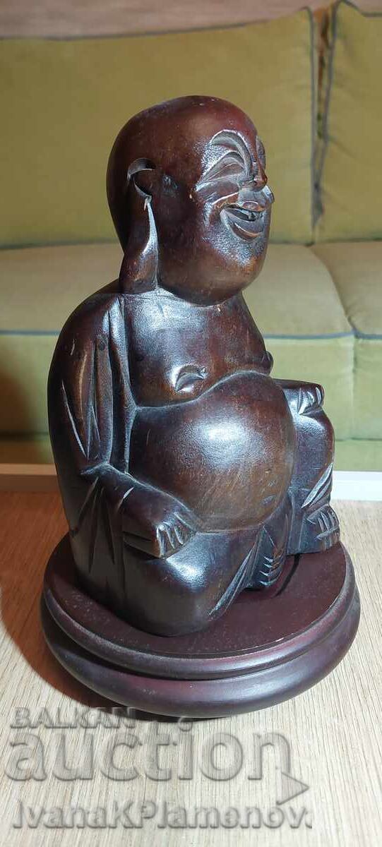 Woodcarving Buddha figure for connoisseurs Woodcarving Buddha figure for connoisseurs