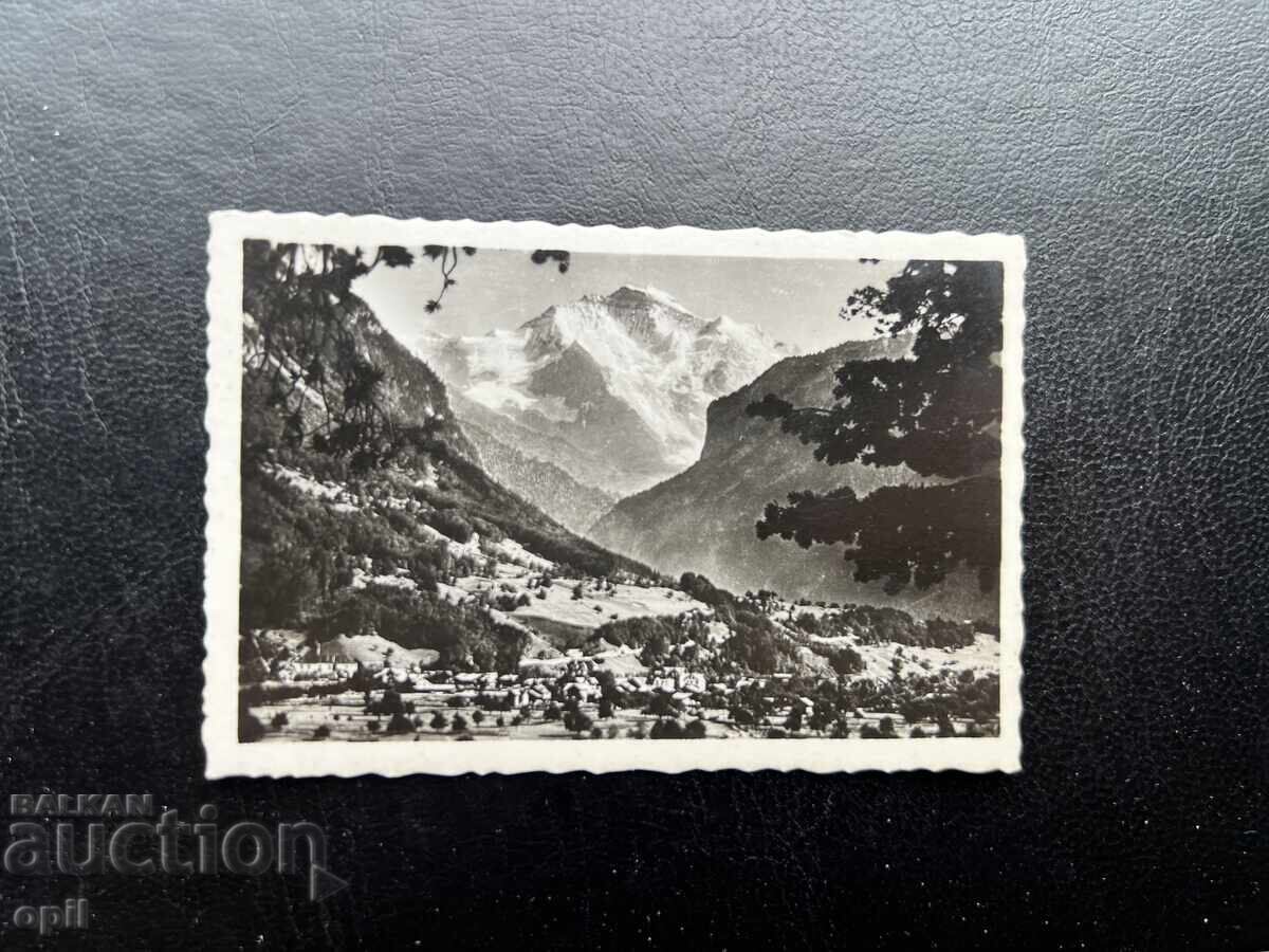 Mica Carte Poștală Veche - Elveția - Interlaken