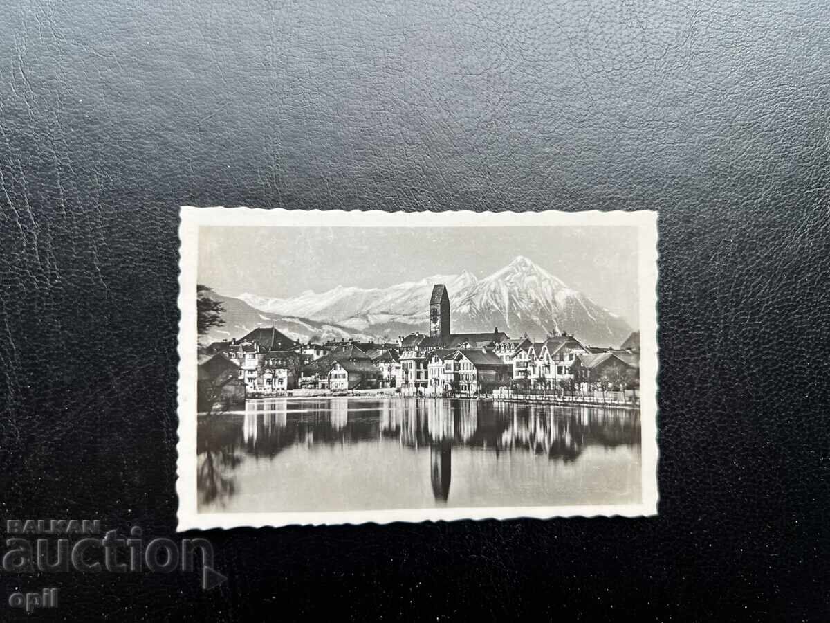 Mica Carte Poștală Veche - Elveția - Interlaken