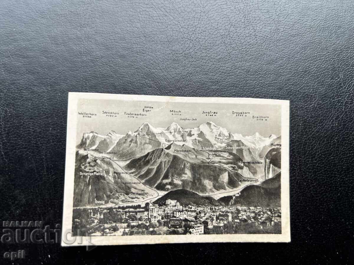 Μικρή Παλιά Κάρτα - Ελβετία - Ίντερλακεν