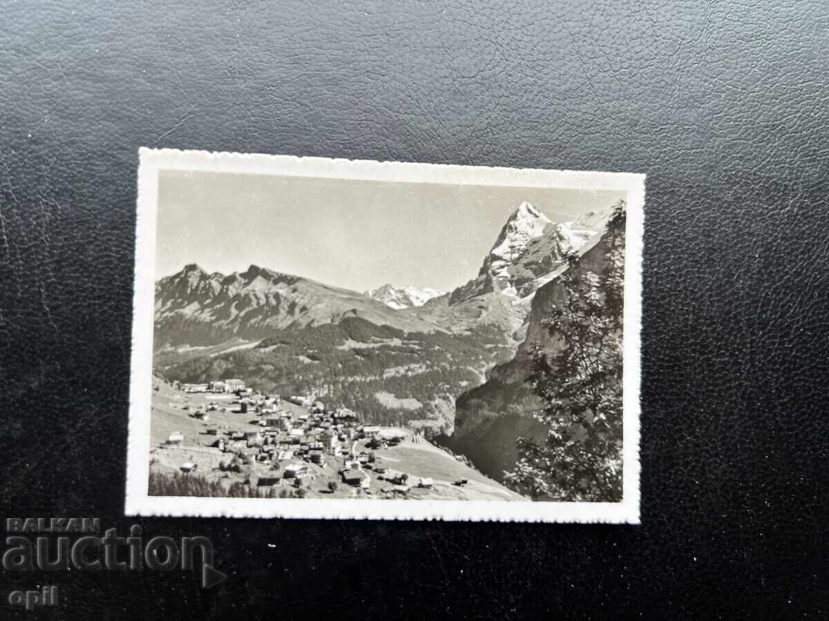 Small Old Postcard - Switzerland - Mürren Small Old Postcard - Switzerland - Mürren