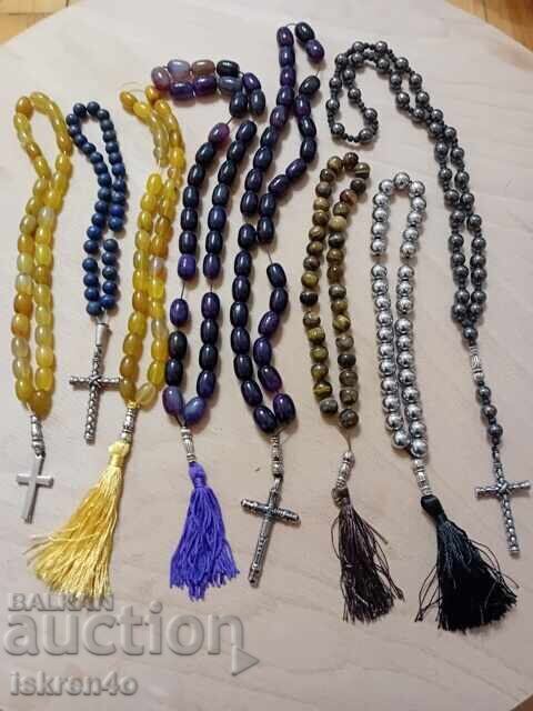 Răstignire, Colier, Colier Bărbați Hematit/Lapis Lazuli - 7 Răstignire, Colier, Colier Bărbați Hematit/Lapis Lazuli - 7