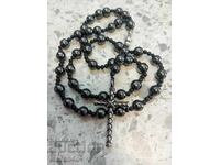 Răstignire, Colier, Colier Bărbați Hematit/Lapis Lazuli