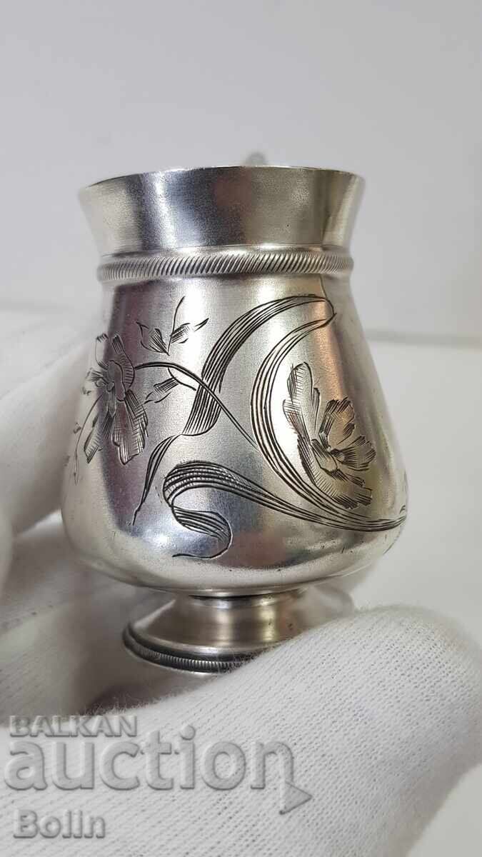 Rare Russian Imperial Silver Vodka Shot Glass 84 pr. VF with price 430.00 BGN | € 219.86