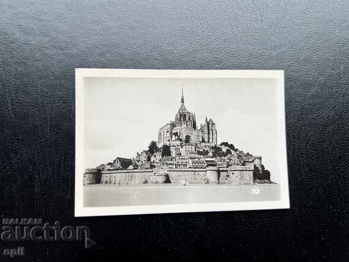 Mica Carte Poștală Veche - Franța - Mont Saint Michel Mica Carte Poștală Veche - Franța - Mont Saint Michel