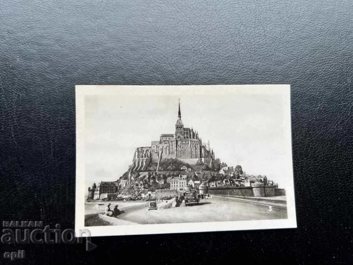 Mica Carte Poștală Veche - Franța - Mont Saint Michel Mica Carte Poștală Veche - Franța - Mont Saint Michel