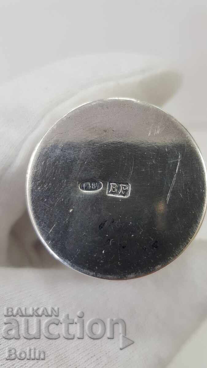 Delivery of Collectible Russian silver vodka cup 84 pr. WR. 46.6 g