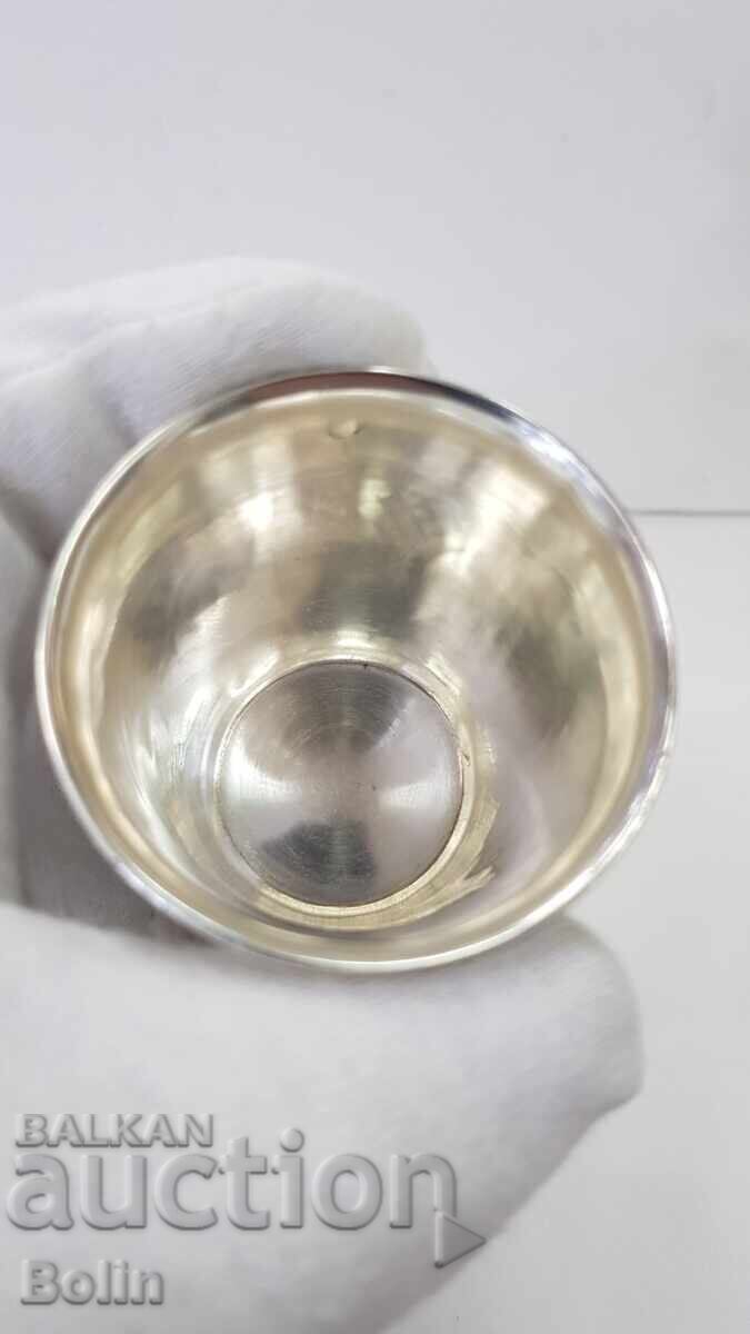 Rare Russian Imperial Silver Vodka Shot Glass 84pr. VS. 1873 - 6