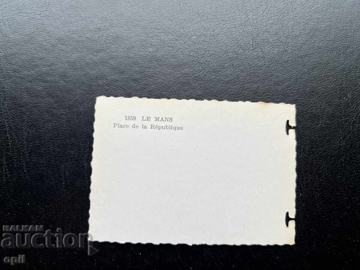 Μικρή Παλιά Κάρτα - Γαλλία - Λε Μαν με τιμή 0.20 BGN | € 0.10