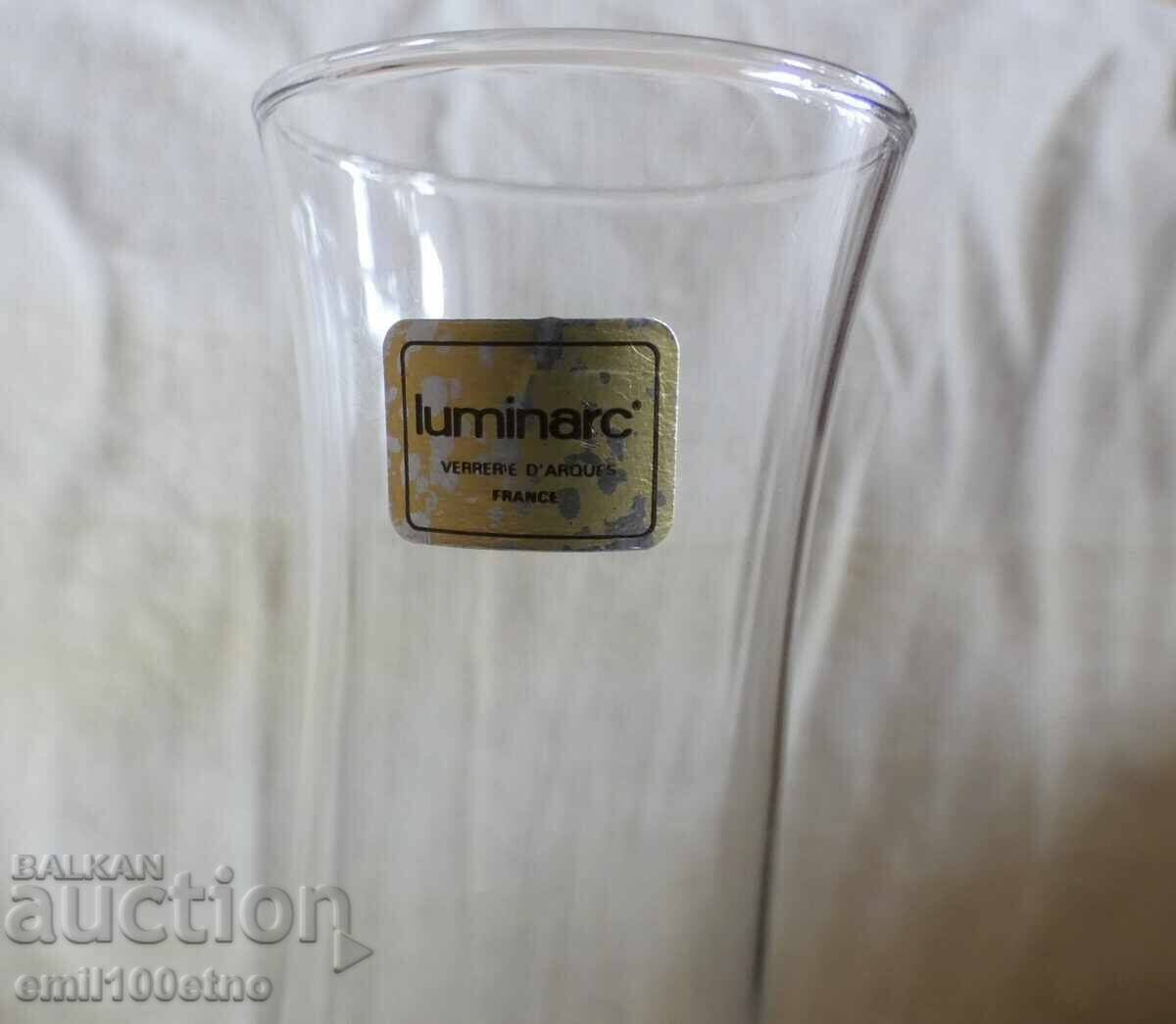 Δημοπρασία Βάζο λεπτό γυαλί luminarc Γαλλία