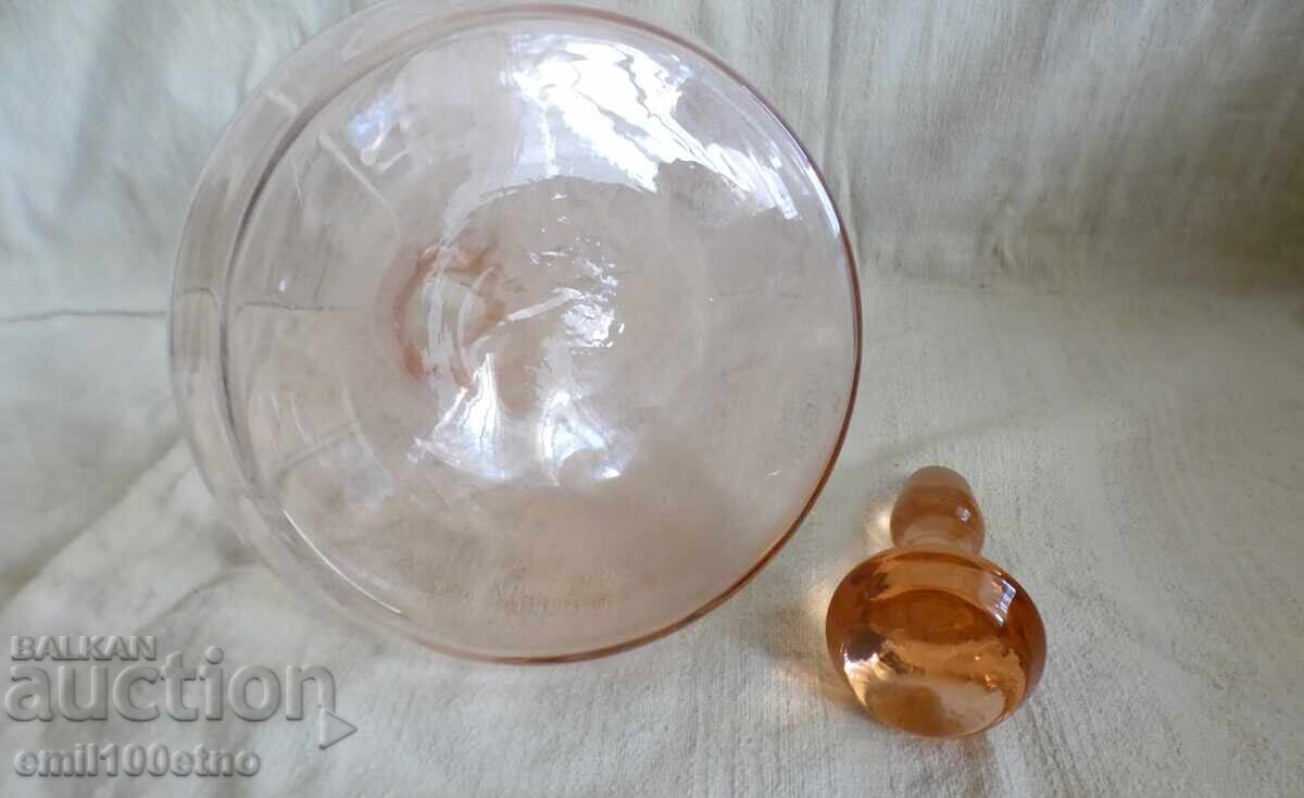 Delivery of Decanter, carafe, bottle - colored glass