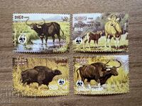 Cambodia - World Wildlife Fund (1986) MNH