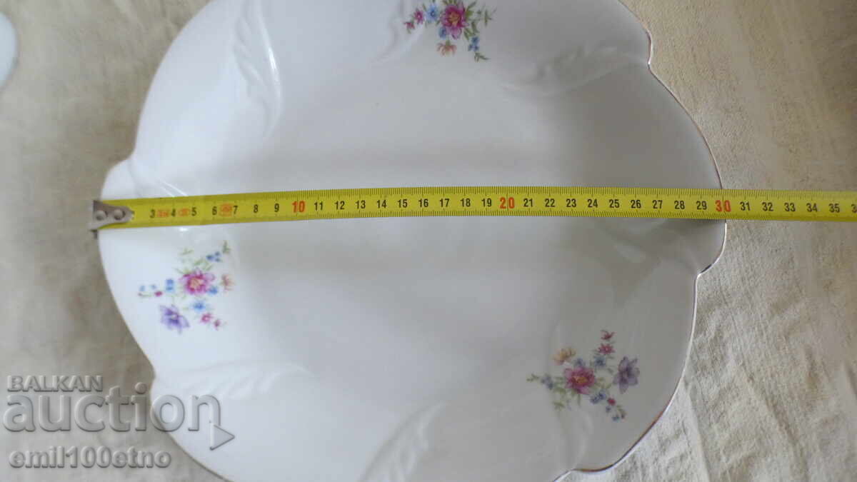 Frumusețe de fructieră, porțelan vechi bulgăresc, Kitka, Novi Pazar - 5 Frumusețe de fructieră, porțelan vechi bulgăresc, Kitka, Novi Pazar - 5