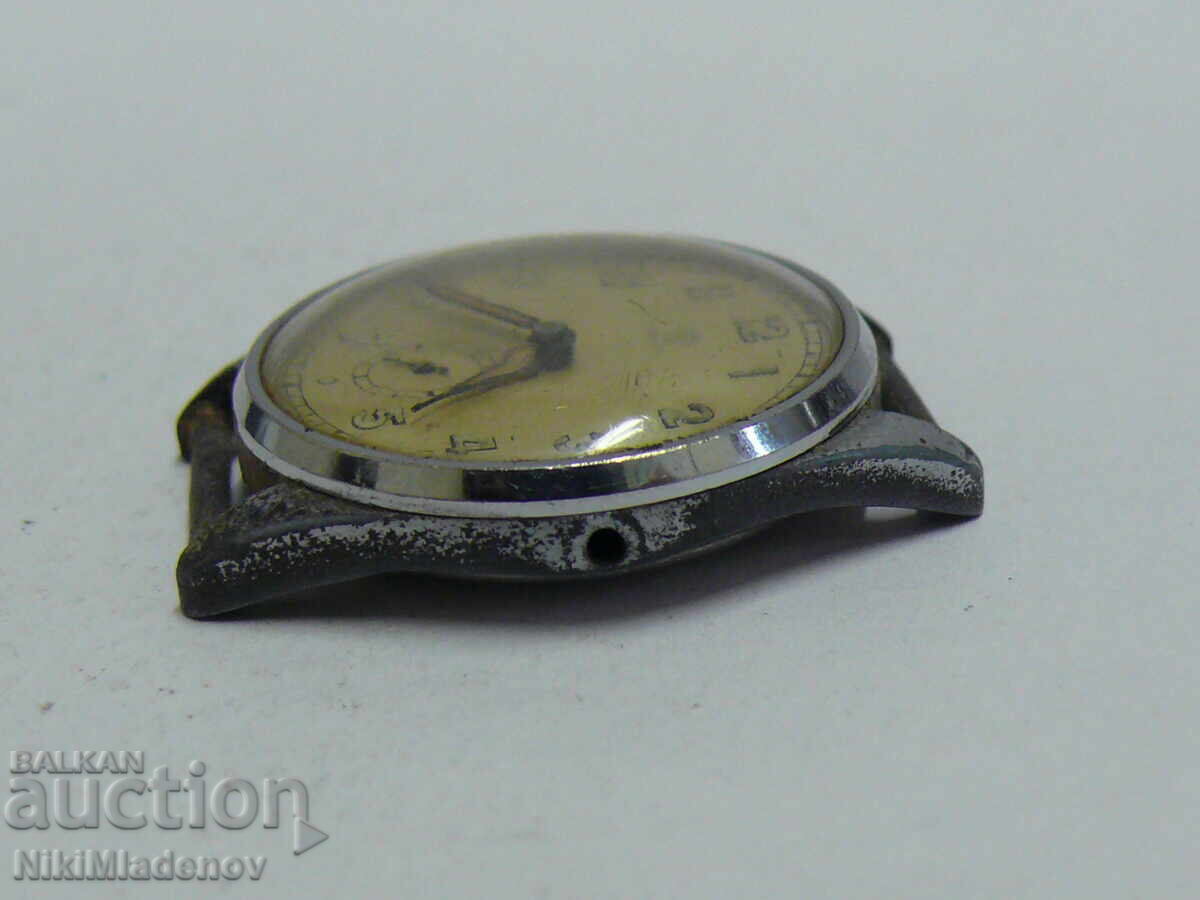 Παράδοση Παλιό Στρατιωτικό Ανδρικό Μηχανικό Ρολόι Χεριού, μη λειτουργικό