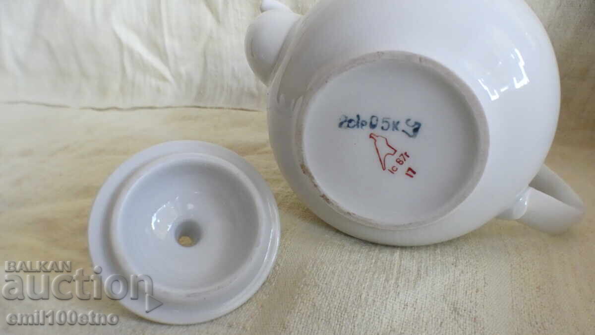 Ceainic mic porțelan Dulevo URSS - 5 Ceainic mic porțelan Dulevo URSS - 5