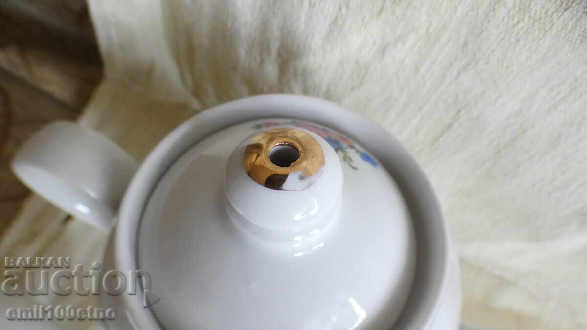 Ceainic mic porțelan Dulevo URSS - 7 Ceainic mic porțelan Dulevo URSS - 7