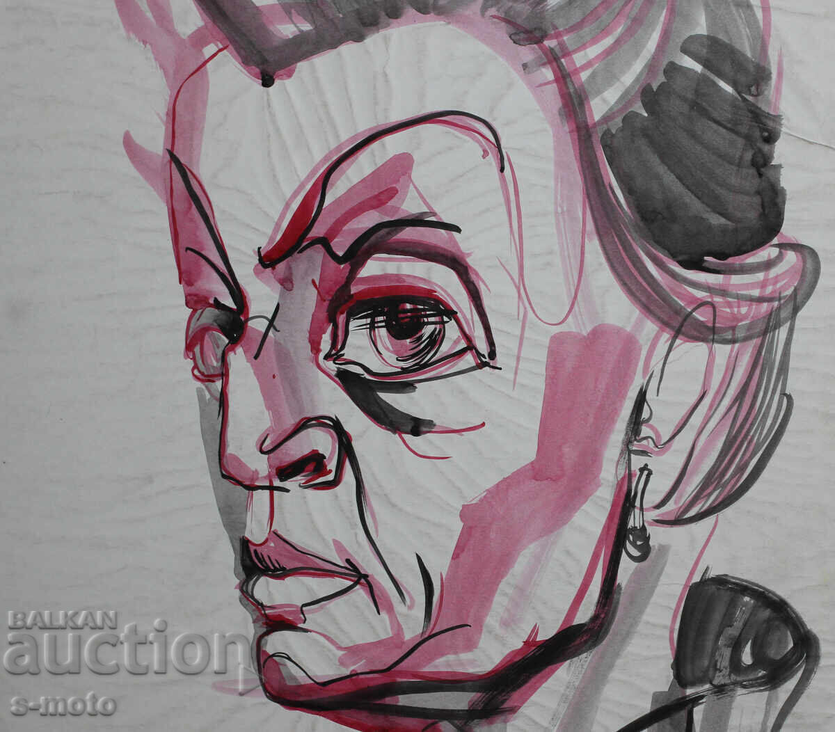 Картина акварел портрет - 5