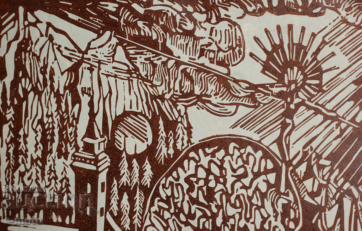 Παράδοση Κονσταντίν Κονσταντίνοφ (1939 - 2016) Γραφικά 'Zlatniya Grad' Παράδοση Κονσταντίν Κονσταντίνοφ (1939 - 2016) Γραφικά 'Zlatniya Grad'