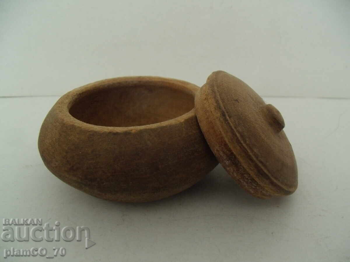 No. 7988 Old Wooden Salt Cellar with price 15.00 BGN | € 7.67