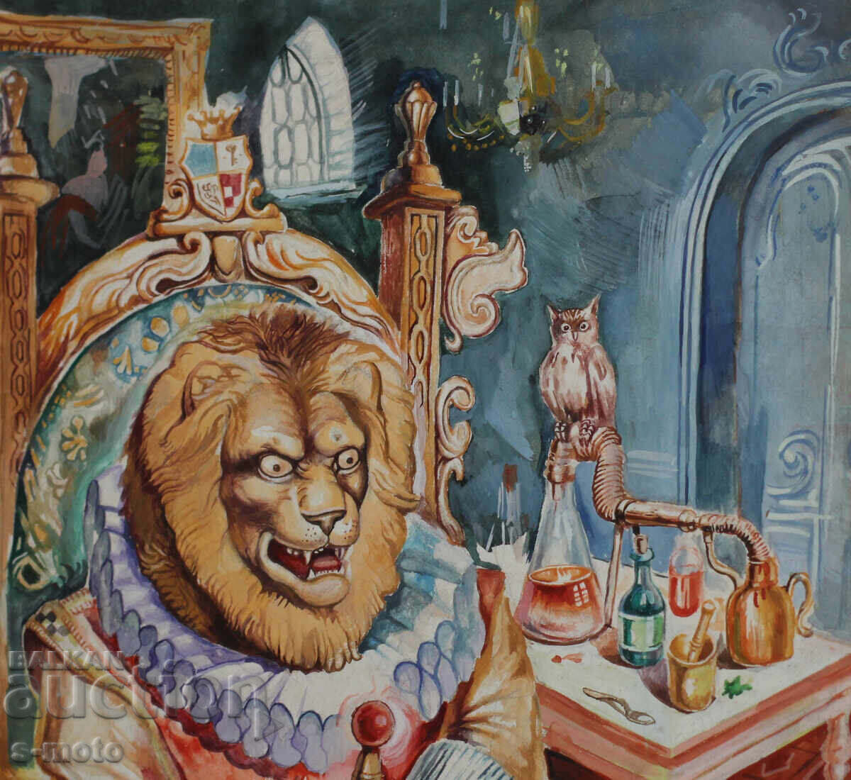 Γκουάς ζωγραφιά εικονογράφηση παιδικών παραμυθιών - 5 Γκουάς ζωγραφιά εικονογράφηση παιδικών παραμυθιών - 5