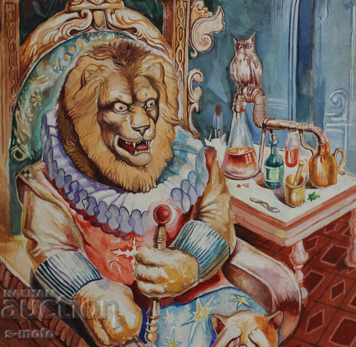 Γκουάς ζωγραφιά εικονογράφηση παιδικών παραμυθιών - 6 Γκουάς ζωγραφιά εικονογράφηση παιδικών παραμυθιών - 6