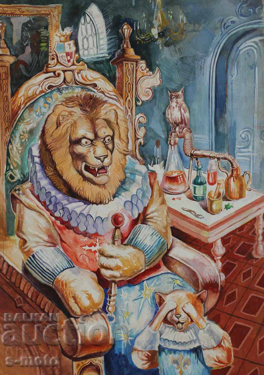 Γκουάς ζωγραφιά εικονογράφηση παιδικών παραμυθιών Γκουάς ζωγραφιά εικονογράφηση παιδικών παραμυθιών