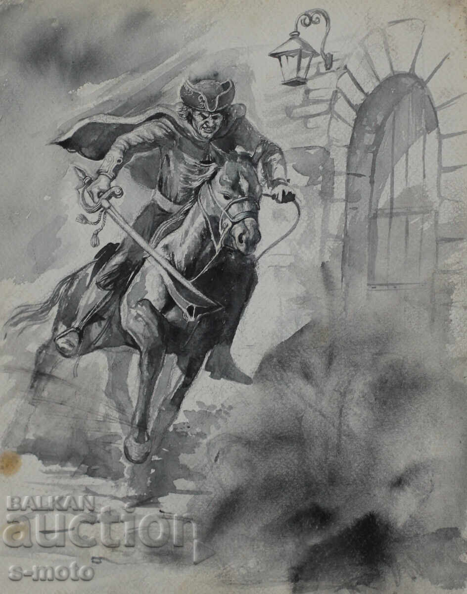 Картина акварел илюстрация с цена 180.00 лв. | € 92.03 Картина акварел илюстрация с цена 180.00 лв. | € 92.03