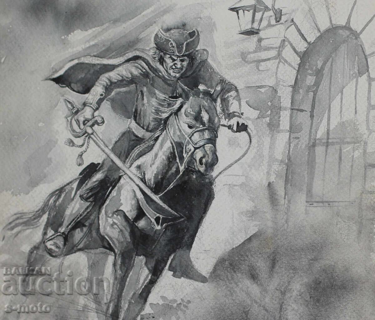 Картина акварел илюстрация - 5 Картина акварел илюстрация - 5