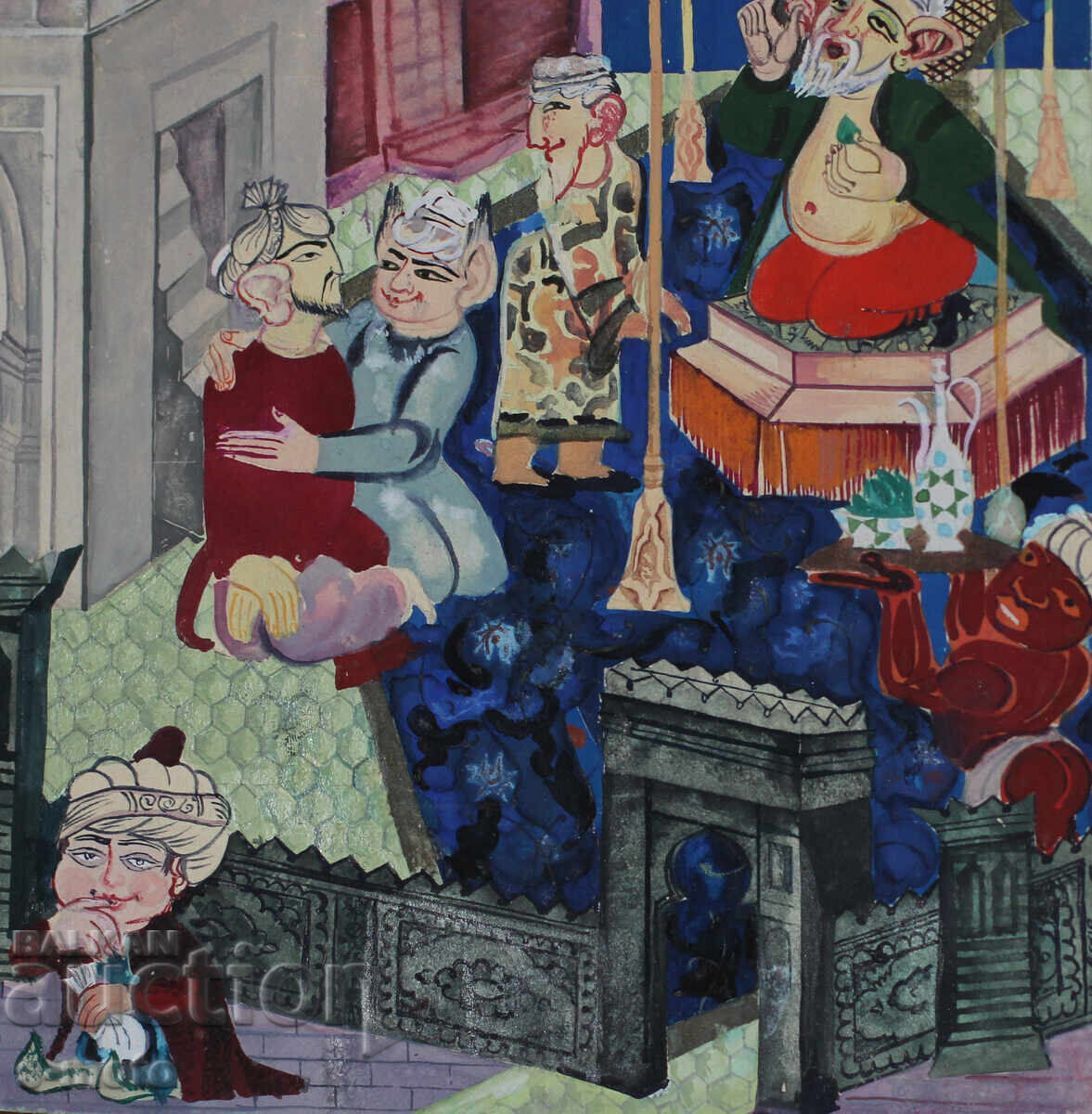 Gouache painting illustration children's fairy tales - 6 Gouache painting illustration children's fairy tales - 6