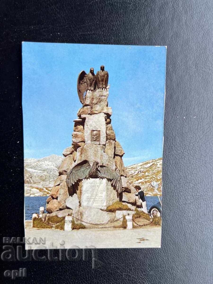 Малка Стара Картичка - Швейцария - Паметникът на Гедж