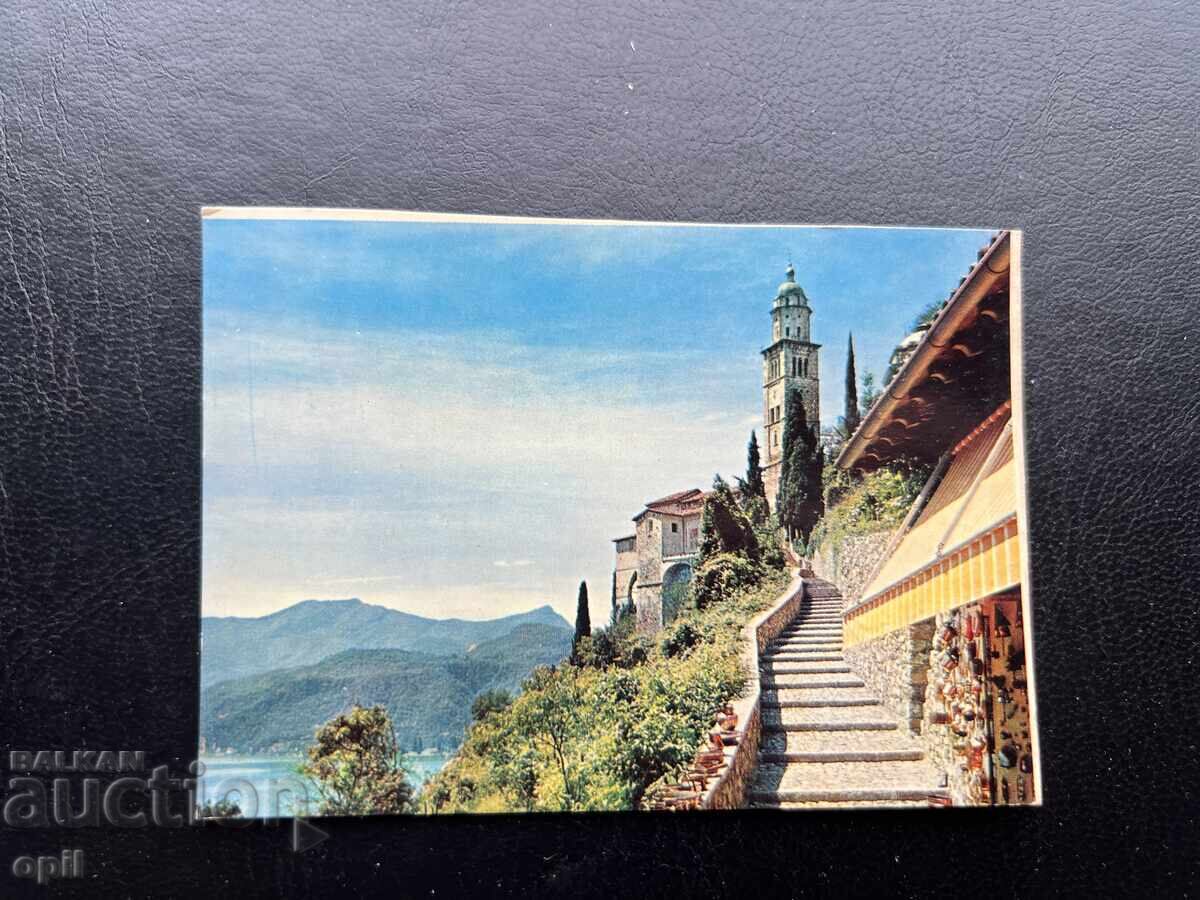 Mica Carte Poștală Veche - Italia - Morcote Mica Carte Poștală Veche - Italia - Morcote