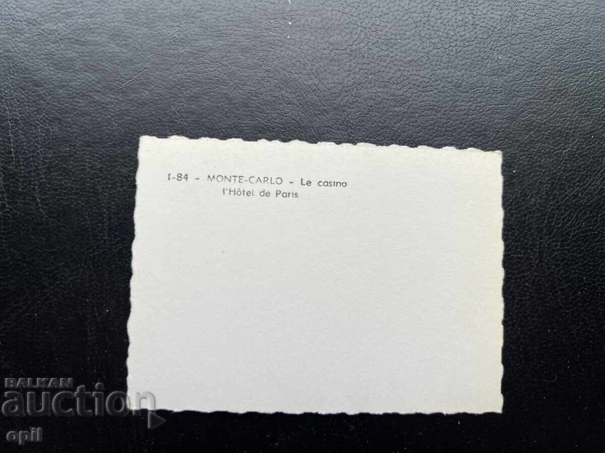 Μικρή Παλιά Κάρτα - Μονακό - Μόντε Κάρλο με τιμή 0.40 BGN | € 0.20