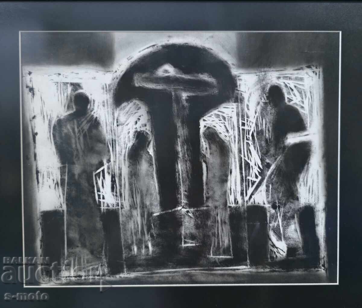 Παράδοση Αντόν Κόλεφ, Γραφικά, μικτές τεχνικές, παραστατική σύνθεση Παράδοση Αντόν Κόλεφ, Γραφικά, μικτές τεχνικές, παραστατική σύνθεση