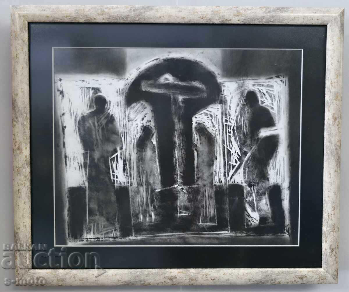 Αντόν Κόλεφ, Γραφικά, μικτές τεχνικές, παραστατική σύνθεση - 5 Αντόν Κόλεφ, Γραφικά, μικτές τεχνικές, παραστατική σύνθεση - 5