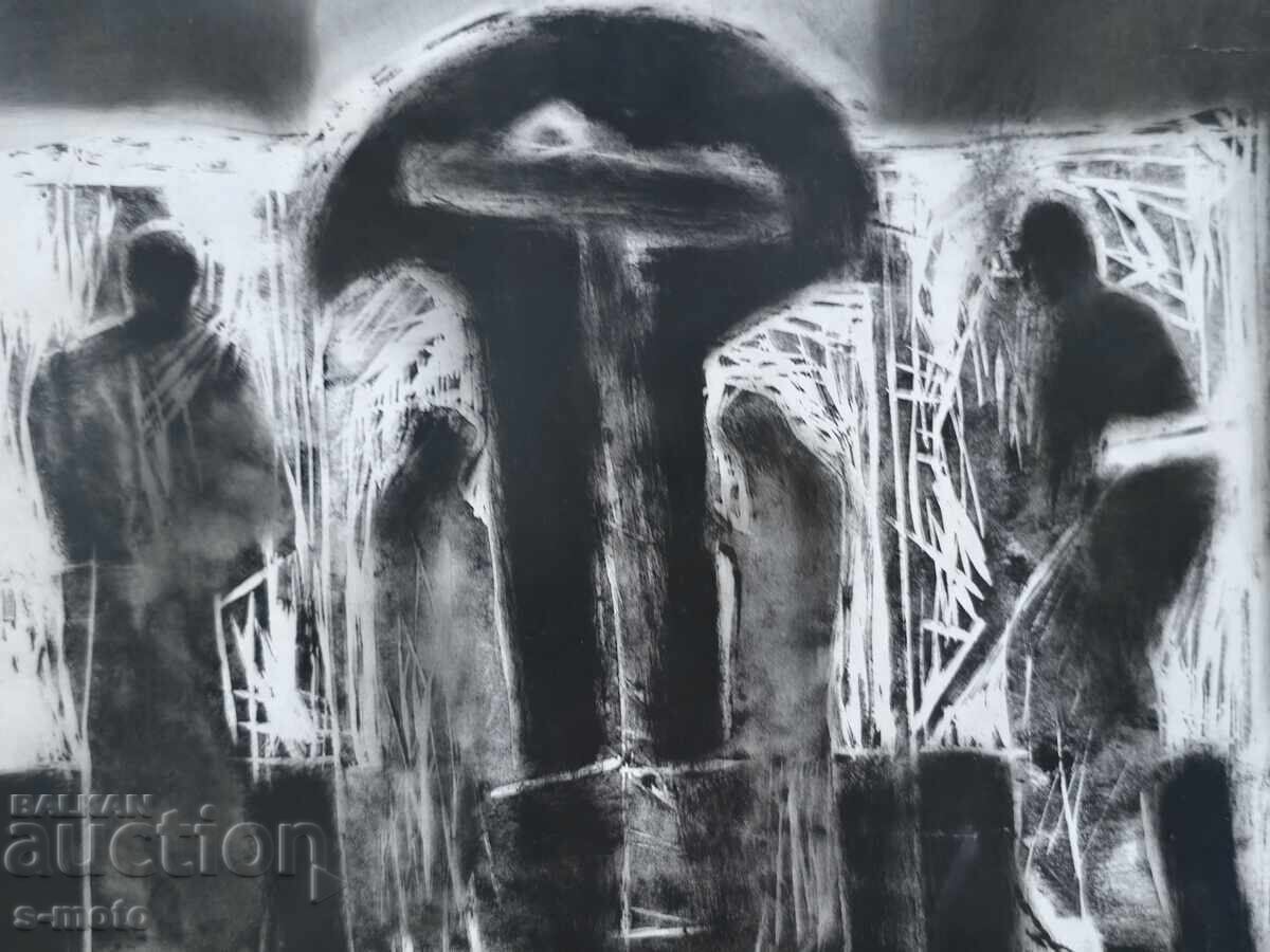 Αντόν Κόλεφ, Γραφικά, μικτές τεχνικές, παραστατική σύνθεση - 6 Αντόν Κόλεφ, Γραφικά, μικτές τεχνικές, παραστατική σύνθεση - 6