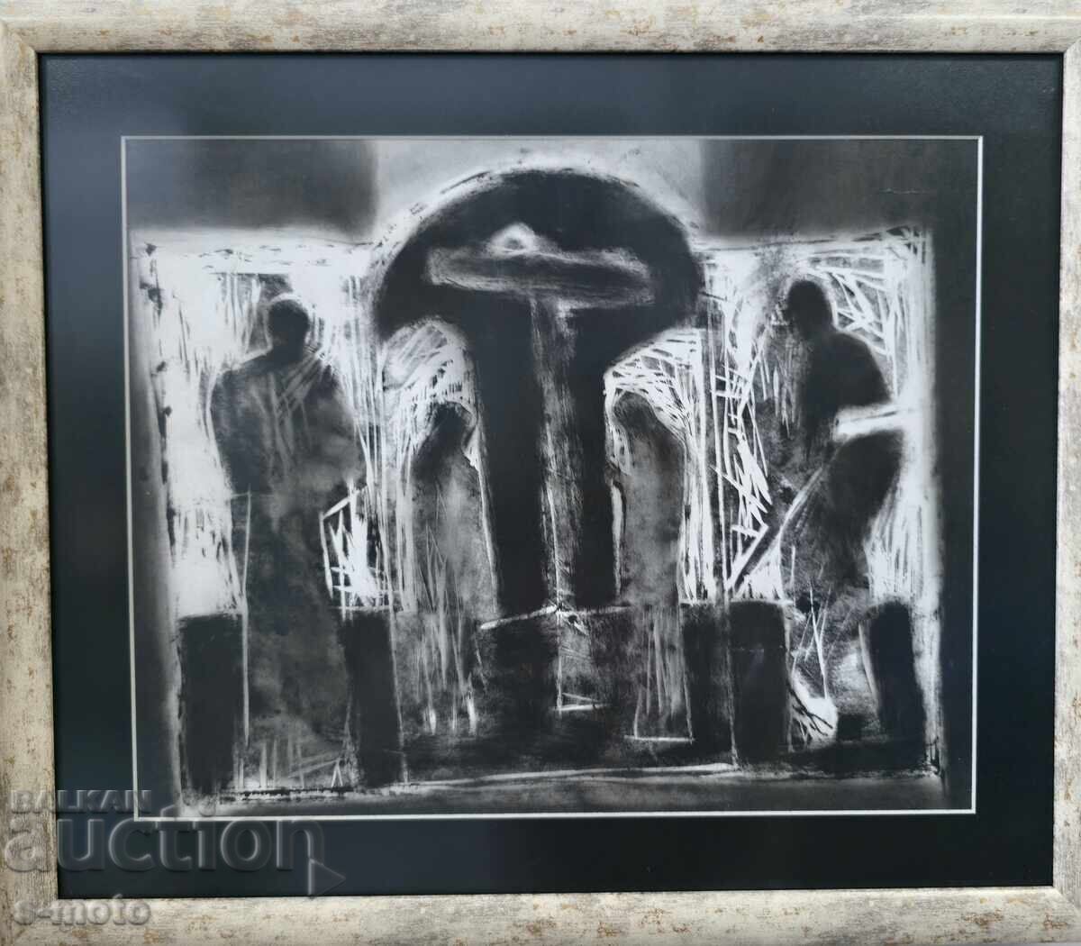 Αντόν Κόλεφ, Γραφικά, μικτές τεχνικές, παραστατική σύνθεση Αντόν Κόλεφ, Γραφικά, μικτές τεχνικές, παραστατική σύνθεση