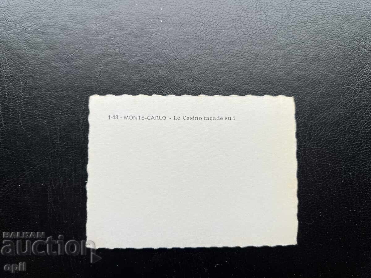 Small Old Postcard - Monaco - Monte Carlo with price 0.40 BGN | € 0.20