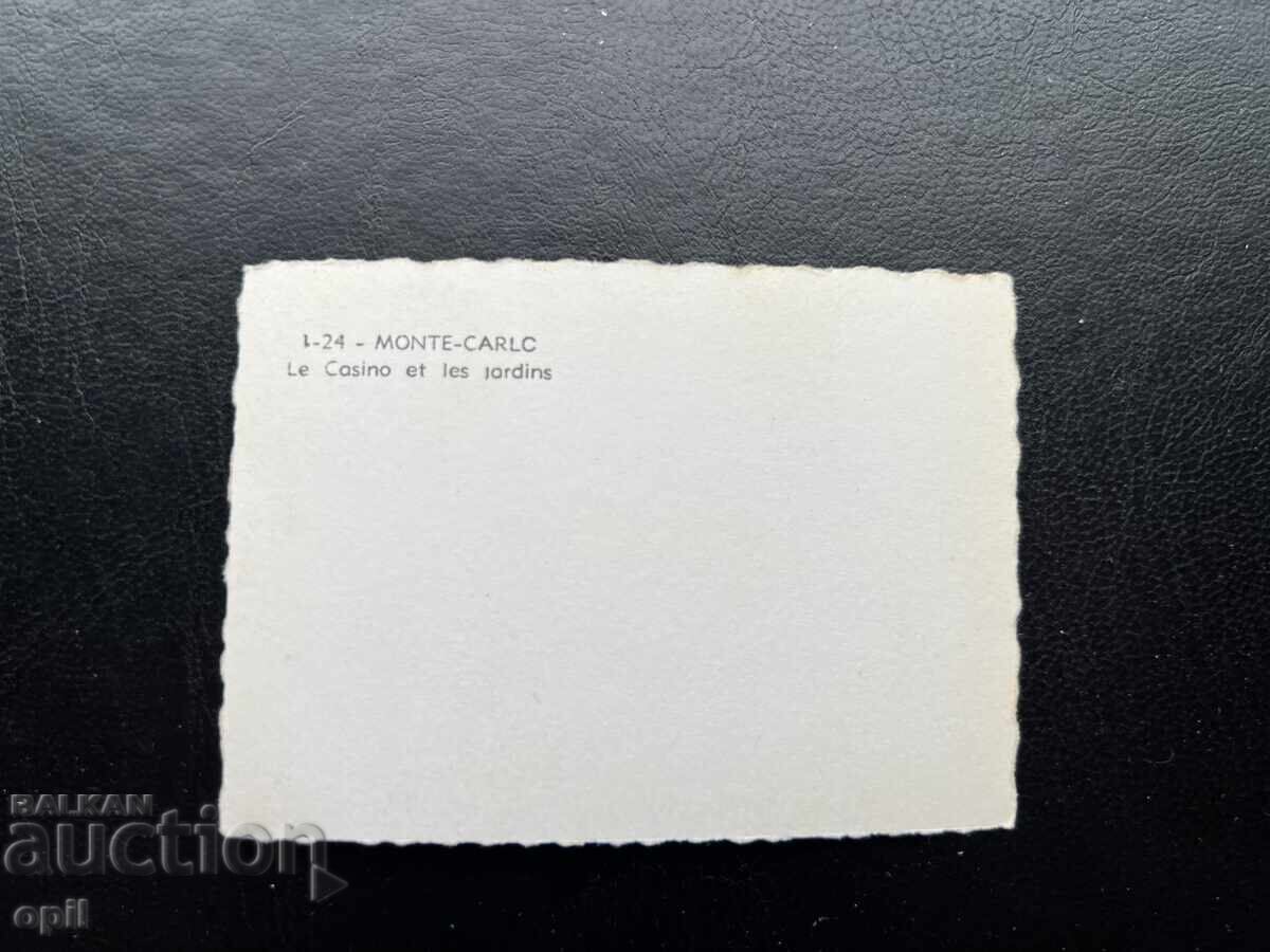 Small Old Postcard - Monaco - Monte Carlo with price 0.40 BGN | € 0.20