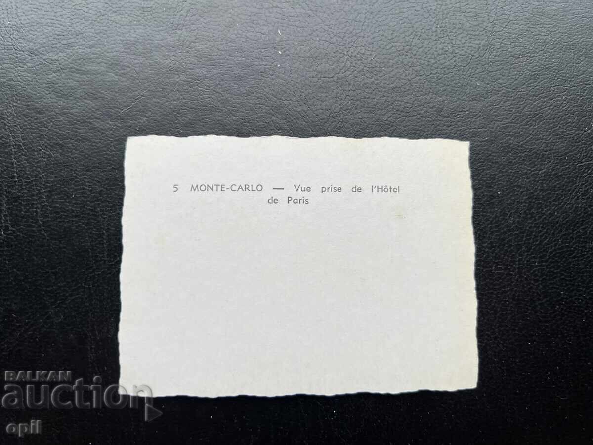 Small Old Postcard - Monaco - Monte Carlo with price 0.40 BGN | € 0.20