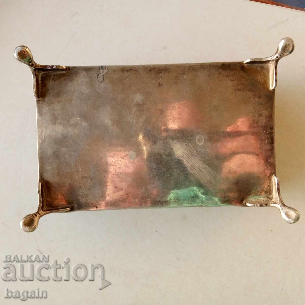 Unique Hindu Silver Box - 5