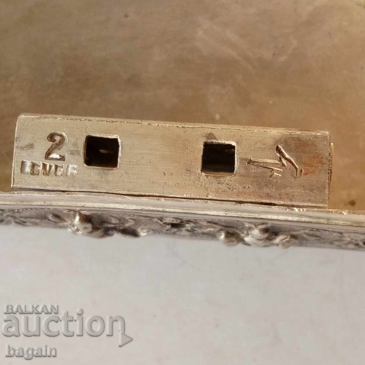 Unique Hindu Silver Box - 7