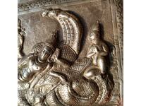 Unique Hindu Silver Box