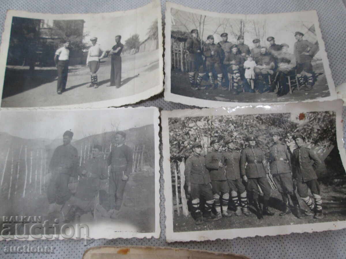 LOT OF 5 PHOTOS OF THE BORDER - 1920-2 with price 25.00 BGN | € 12.78