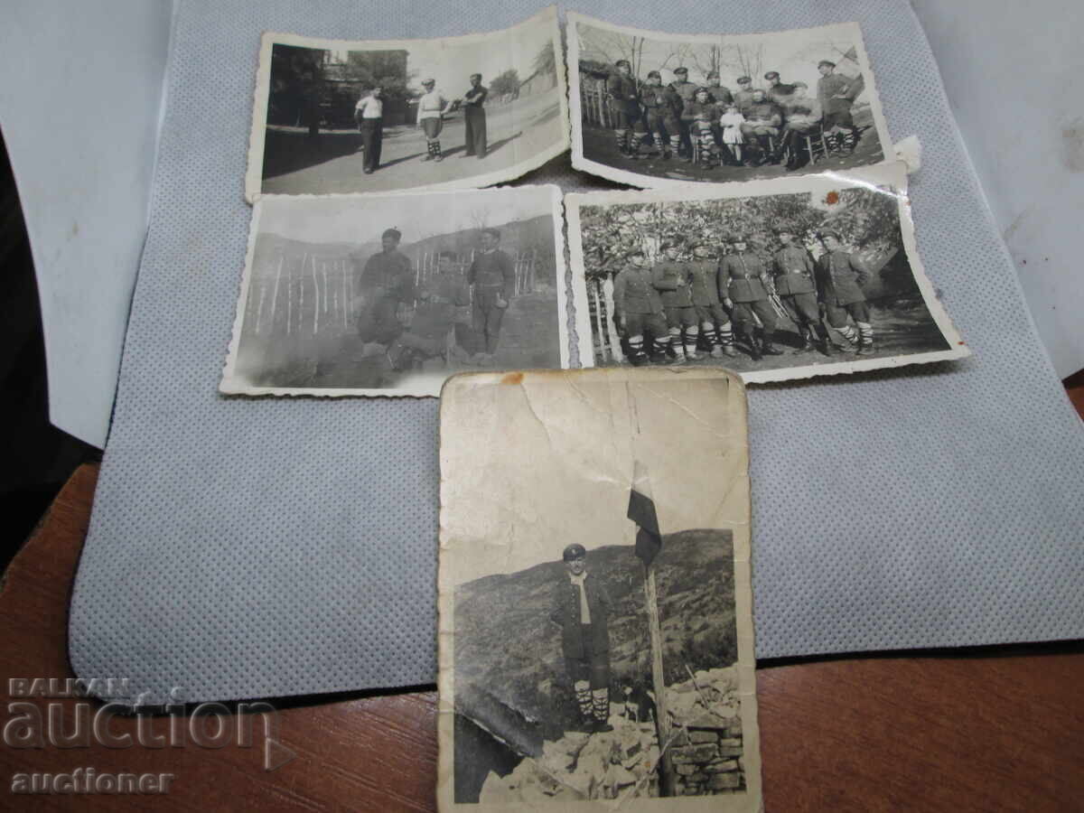 Delivery of LOT OF 5 PHOTOS OF THE BORDER - 1920-2