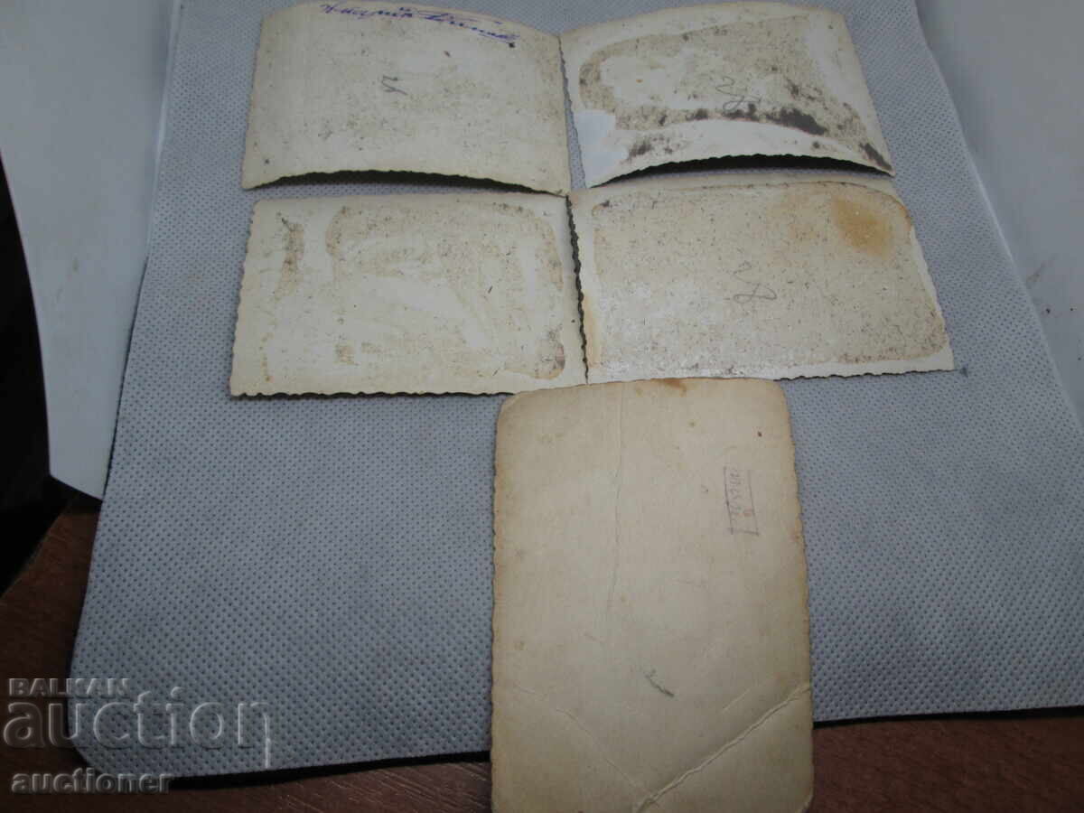 LOT OF 5 PHOTOS OF THE BORDER - 1920-2 - 5