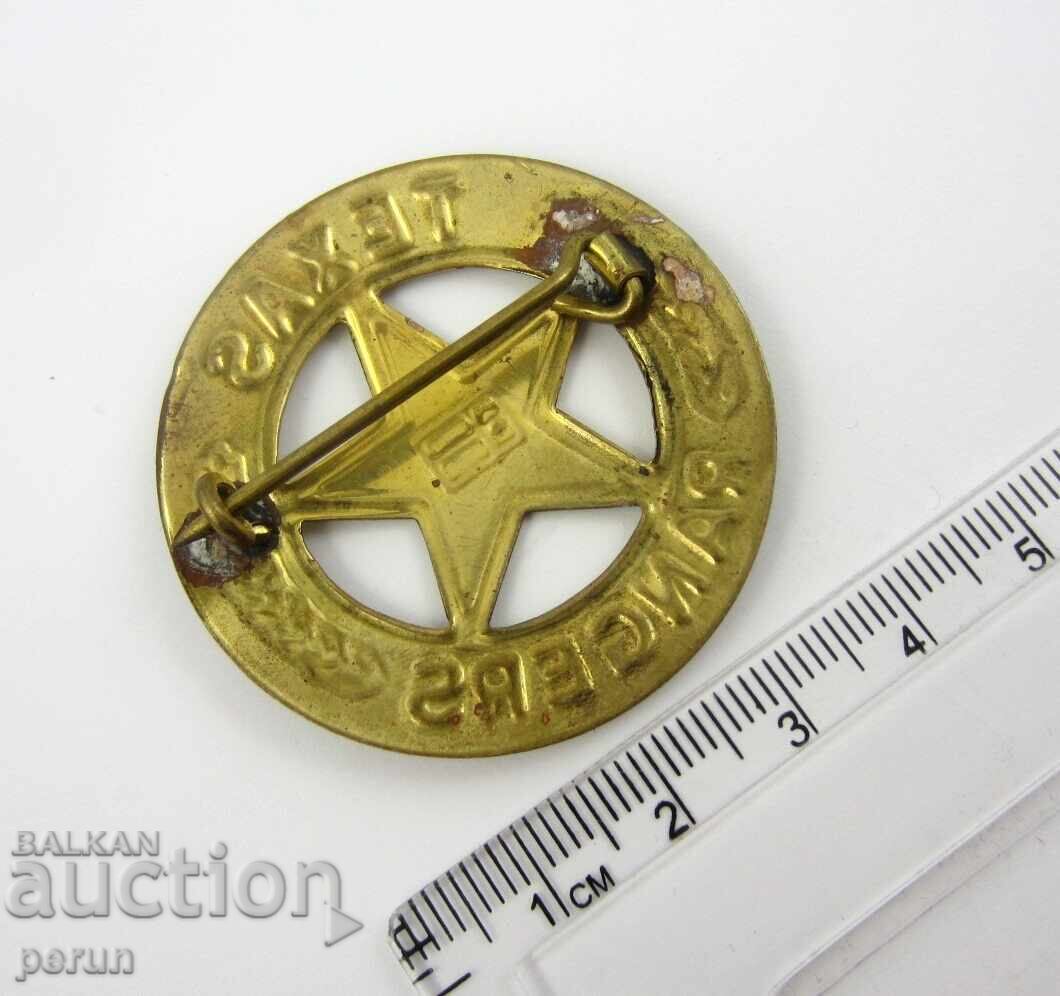 TEXAS RANGERS - TEXAS RANGERS - AMERICAN BADGE with price 35.00 BGN | € 17.90 TEXAS RANGERS - TEXAS RANGERS - AMERICAN BADGE with price 35.00 BGN | € 17.90