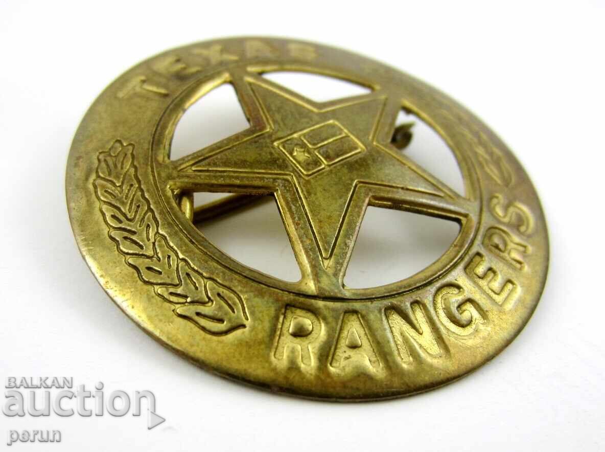 Auction TEXAS RANGERS - TEXAS RANGERS - AMERICAN BADGE Auction TEXAS RANGERS - TEXAS RANGERS - AMERICAN BADGE