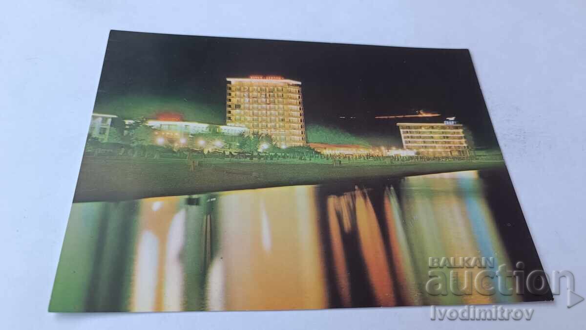 Καρτ ποστάλ Golden Sands Νυχτερινή θέα