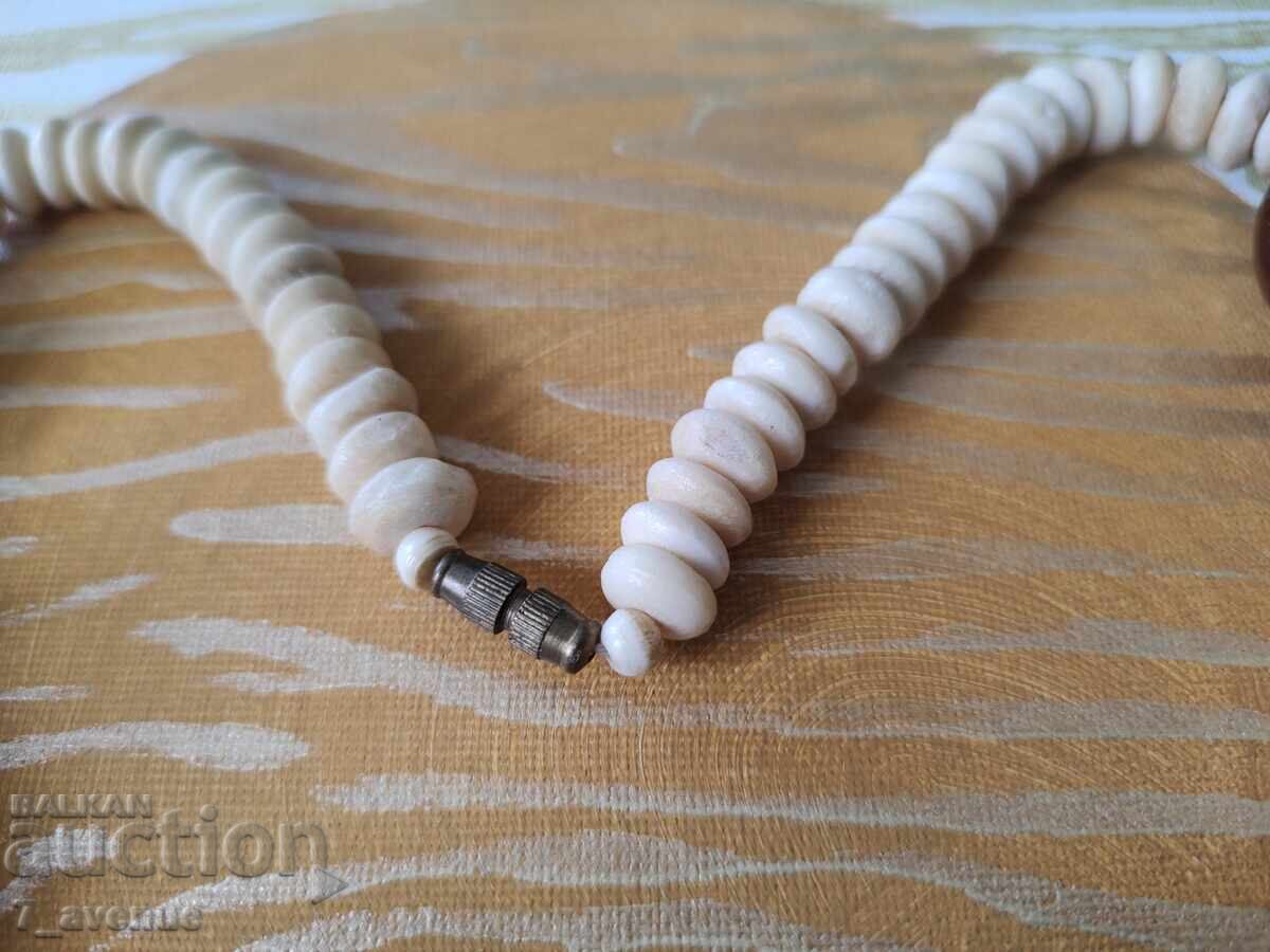 Necklace, massive ART, bone and wood, 8.04.2025 - 6